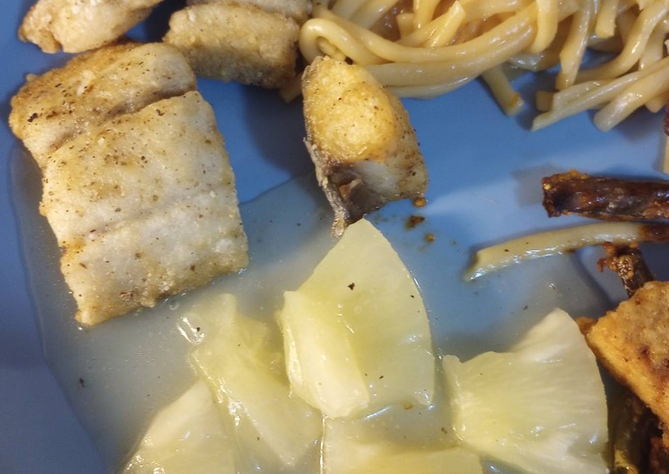 Mackerel with Pineapple