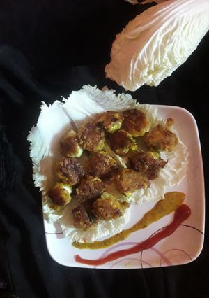 লেটুস পাতার পাকোড়া(Lettuce patar pakoda recipe in bengali) রেসিপির প্রধান ছবি