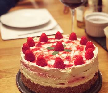 Popular Cuisine Cranachan Cheesecake nobake Restaurant Style