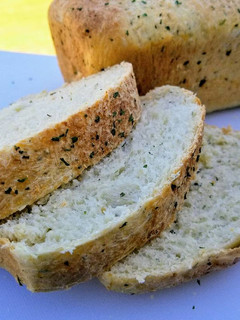 A picture of Garlicky Herb Bread.