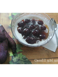 Foto resep Bubur Candil Ubi Ungu