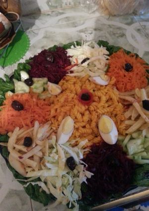 صورة لوصفة سلطة عائلية