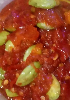 Foto resep Sambel bajak pete