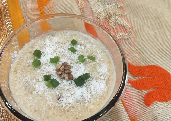 Coconut Lapsi Kheer