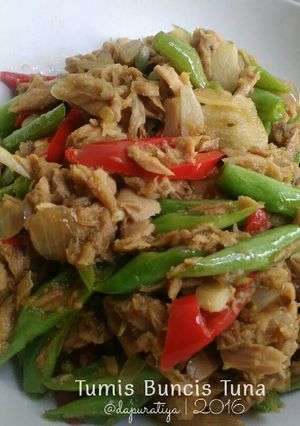 Foto resep Tumis Buncis Tuna