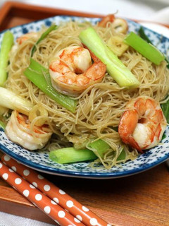 蝦仁炒米粉~ 台南蝦仁飯風味 的食譜成品照片