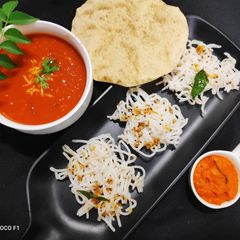 Tomato rasam A picture of Tomato rasam.