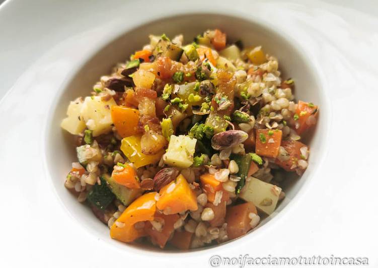 Insalata Fredda di Grano Saraceno Estiva