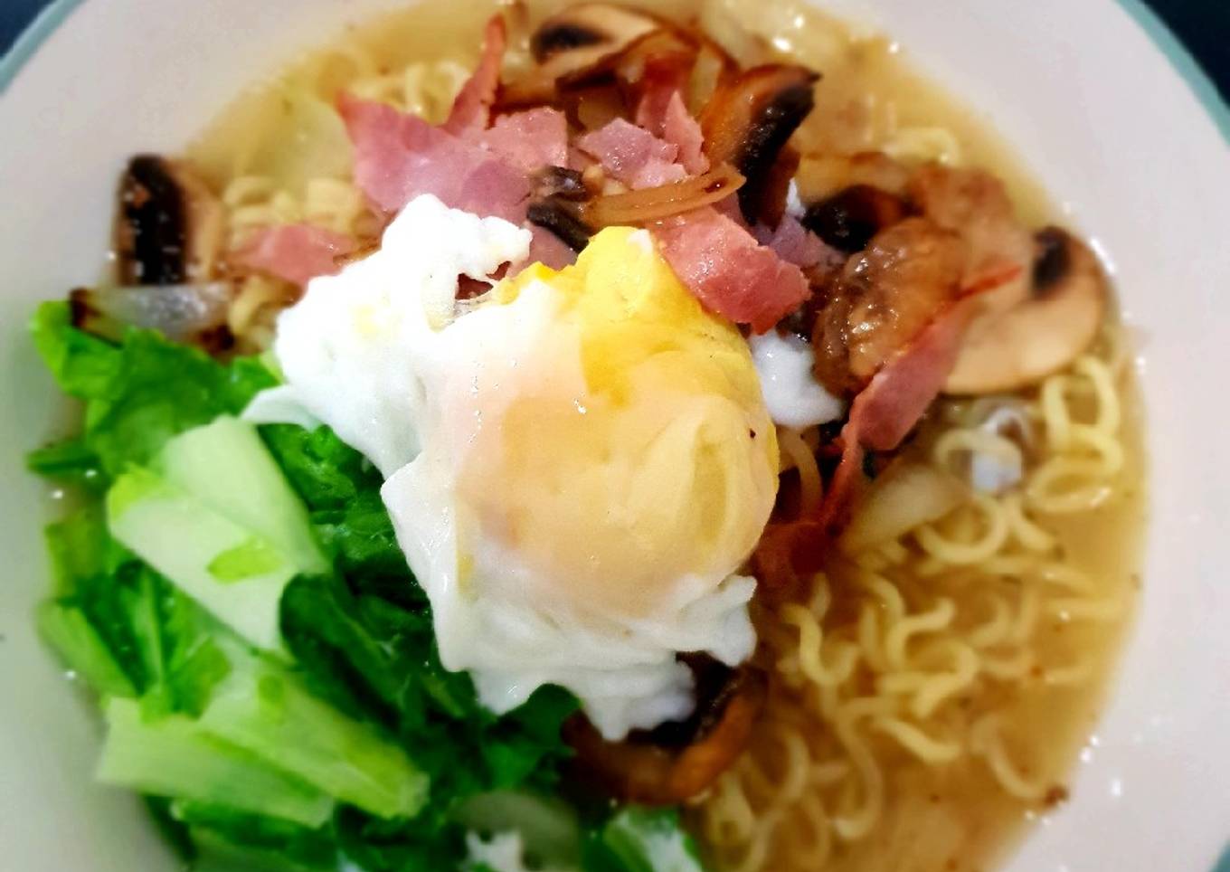 Mie ayam bawang