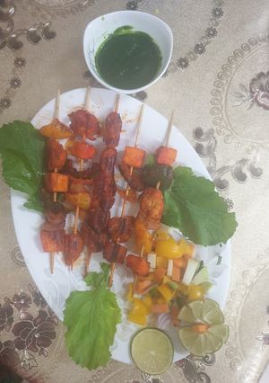 मिक्स ग्रिल(Mix grilled recipe in Hindi) रेसिपी मुख्य फोटो