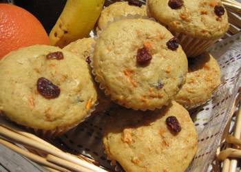 How to Recipe Yummy Carrot Raisin Muffins