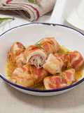 Involtini di pollo con pancetta