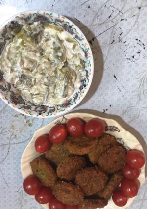 عکسی از دستور فلافل عدس