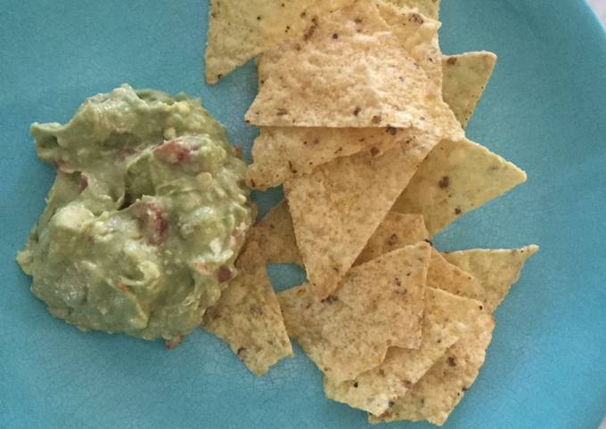 Steps to Make Any-night-of-the-week Guacamole &amp; Tortillas