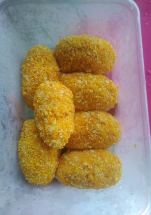 Foto resep Kroket kentang isi ayam