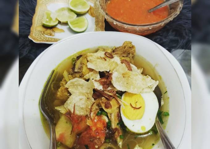 Soto Ayam bening betawi