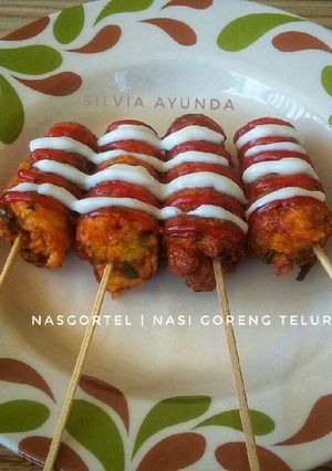 Foto resep Nasgortel (Nasi Goreng Telur)