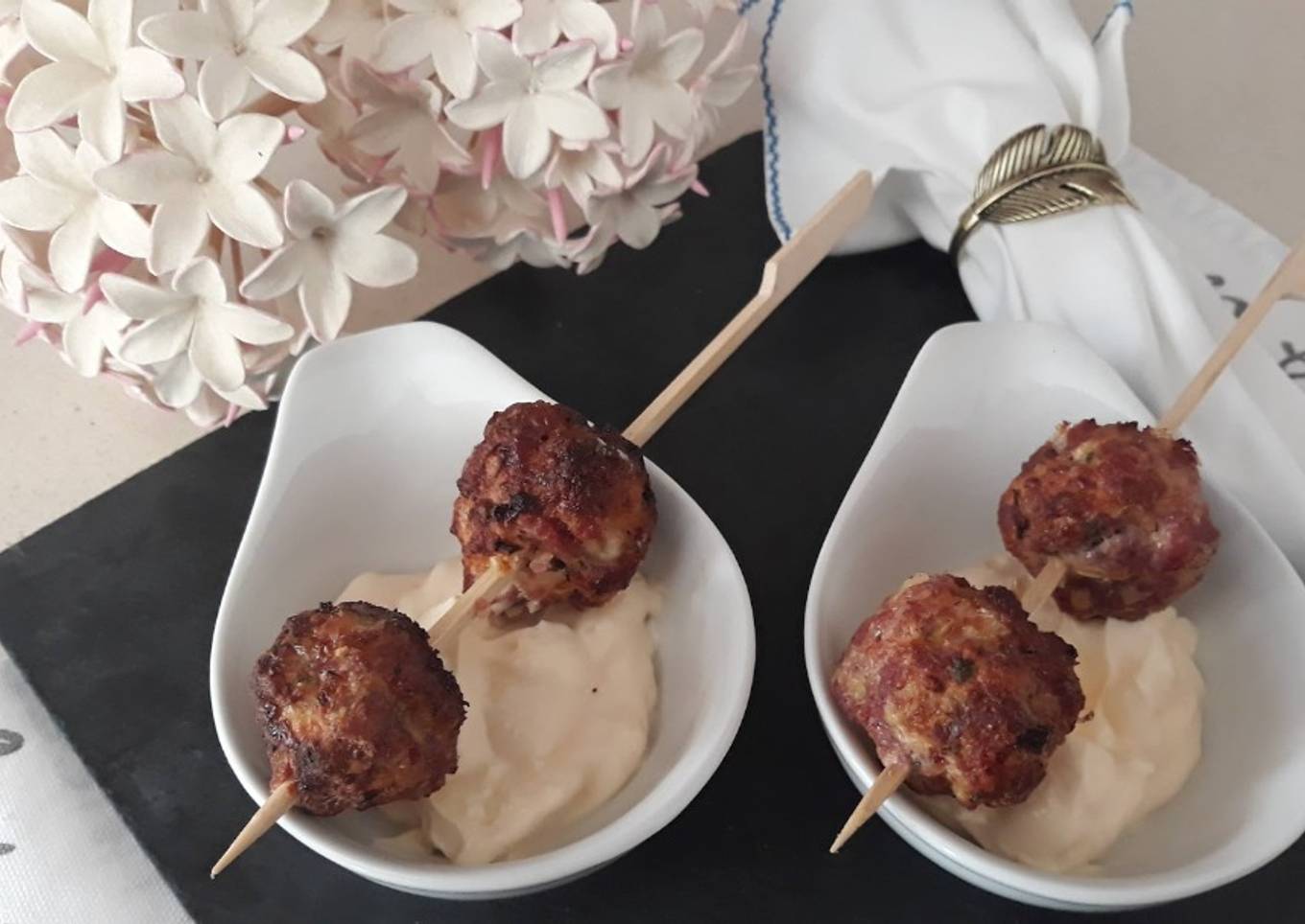 Albóndigas de salchichón de Málaga