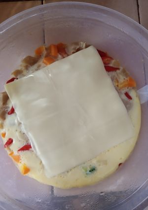 Foto resep Telur sayur kukus simple