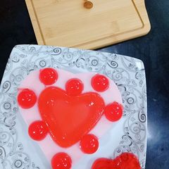 A picture of China grass halwa.