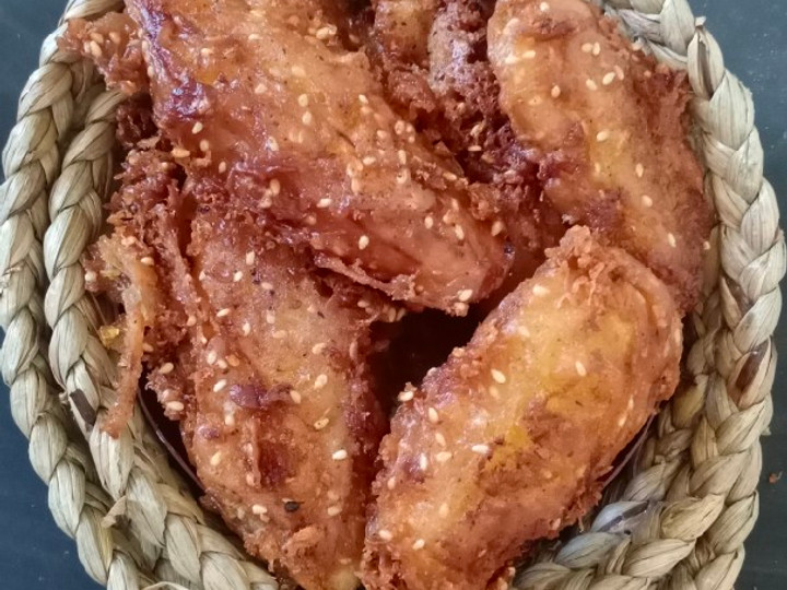 Resep Pisang Goreng Wijen Krispy Enak Dan Mudah