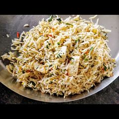 A picture of Paneer Pulaav.