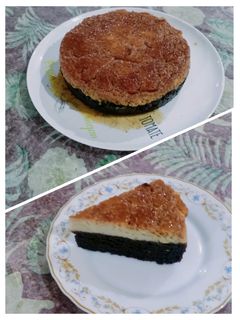 صورة لوصفة Flan Cake أو قدرة قادر @chef tata_شيف طاطا