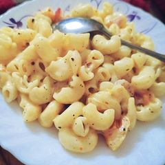 Mayo macaroni A picture of Mayo macaroni.