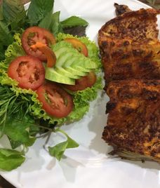 cá chép giòn nướng