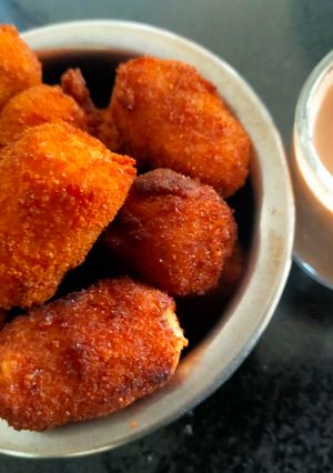 A picture of Garlic-Potato Nuggets.