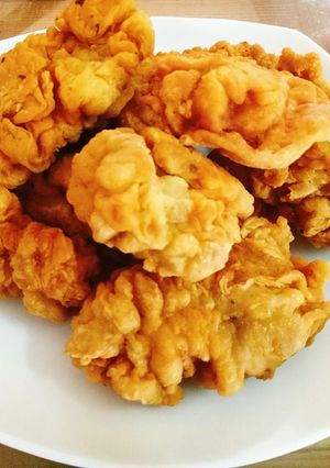 Hình của món Gà popcorn #gàkfc.