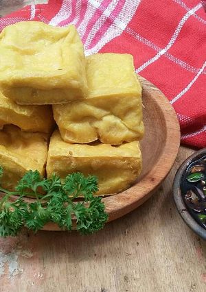 Foto resep Tahu Kuning Goreng #pr_recookmantenelis