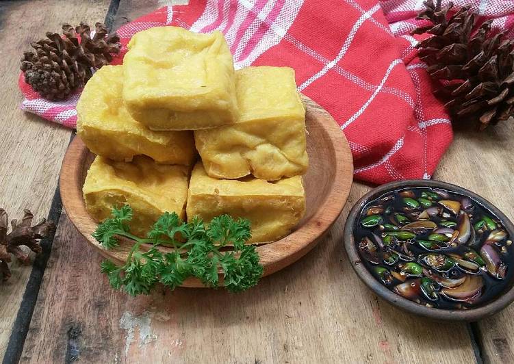 Resep Tahu Kuning Goreng #pr_recookmantenelis Anti Gagal