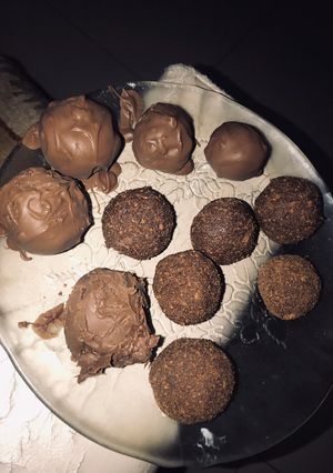 Una foto de Trufas de chocolate 🍫
