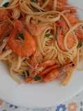 Linguine e gamberi glutenfree