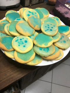 Una foto de Galletitas glaseadas
