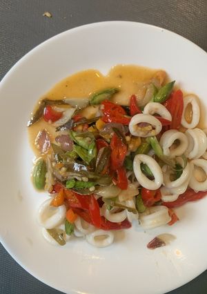 Foto resep Oseng Cumi Pete
