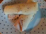 My keto turkey cheese roll ups