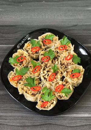 Foto resep "Dhimsum risotto"