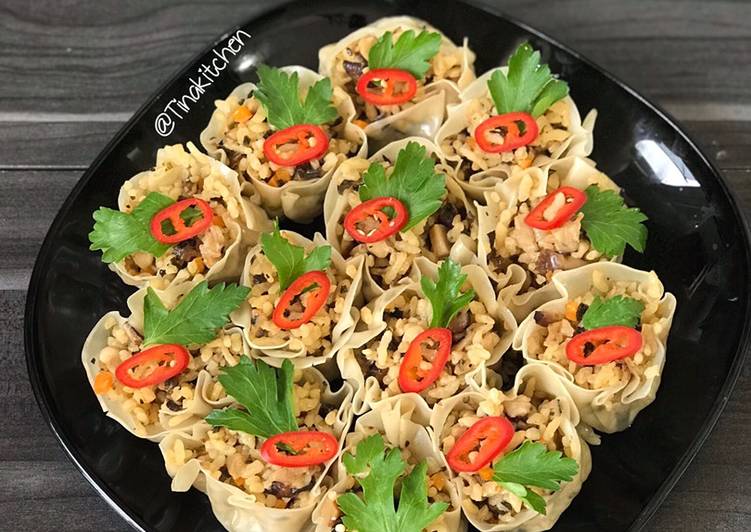 "Dhimsum risotto"
