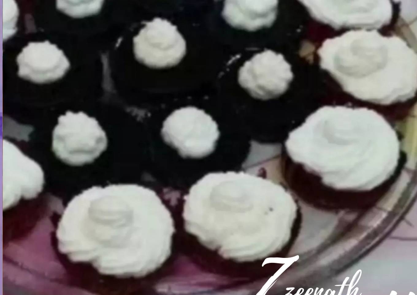 Jello Cupcakes with Whipped Cream