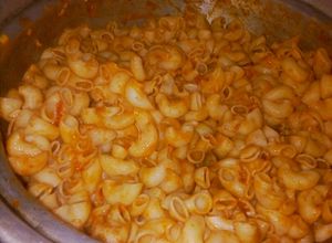 صورة لوصفة مكرونه بالصلصه 🍝