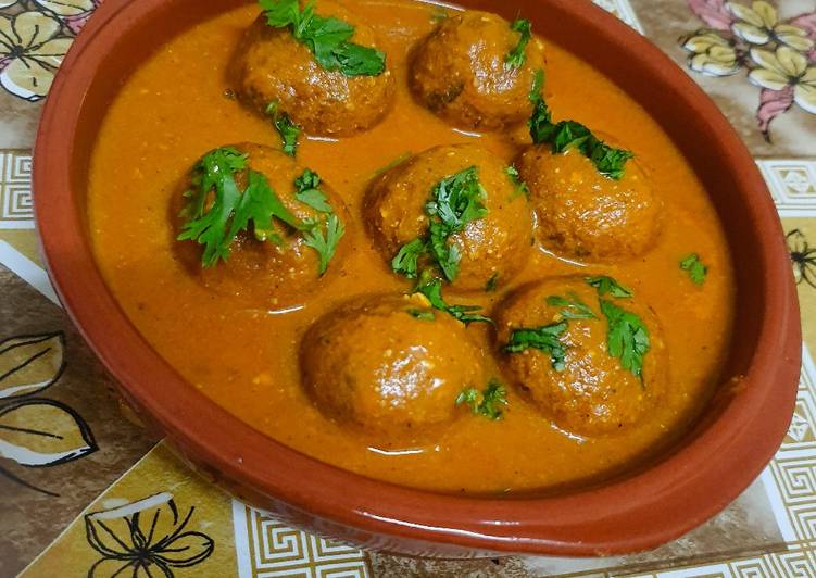 Recipes for Cauliflower kofta curry