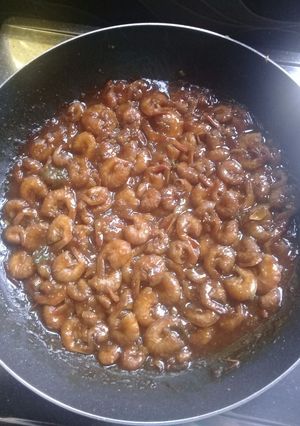 Foto resep Udang pedas manis