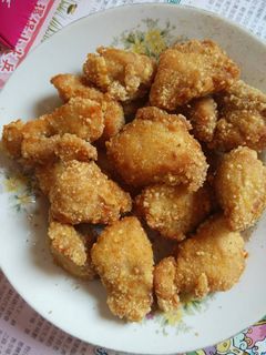 簡易版薄皮炸雞塊 的食譜成品照片