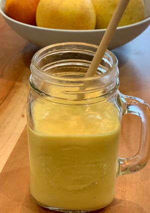 Une photo de Smoothie mangue passion coco