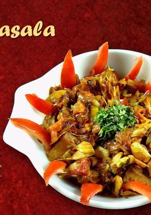 A picture of Kathal Masala Recipe.