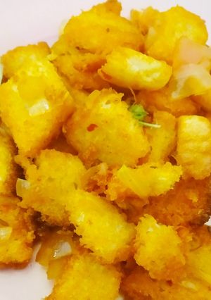 शेजवान ब्रेड उपमा (bread recipe in marathi) रेसिपी चे मुख्य फोटो 