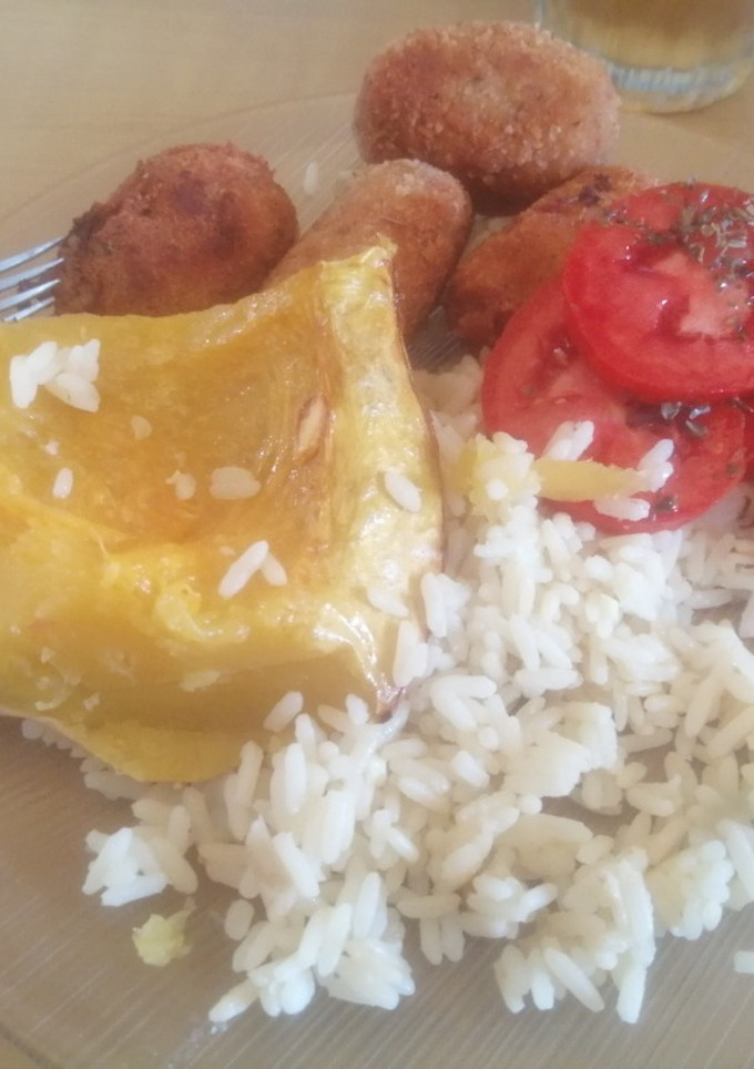Una foto de Croquetas recicladas
