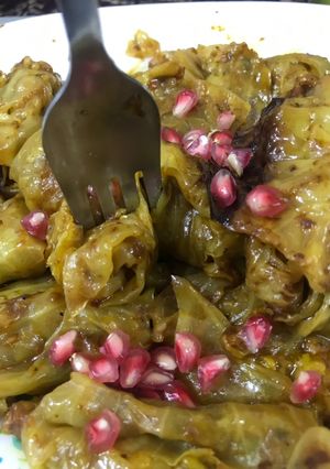 صورة لوصفة محشي ملفوف خورااافي 🤤